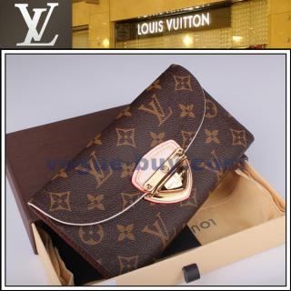 Louis Vuitton replica Monogram Canvas Eugenie Wallet M60123