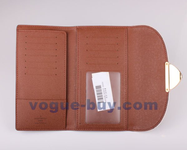 Louis Vuitton replica Monogram Canvas Eugenie Wallet M60123