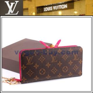 Louis Vuitton replica Monogram Canvas Insolite wallet M40249(pink)