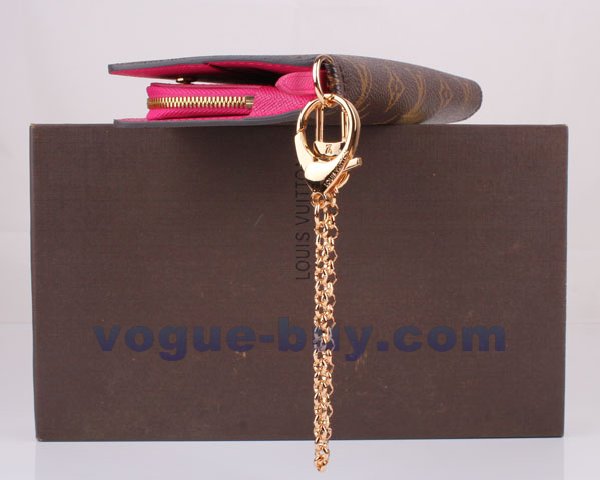 Louis Vuitton replica Monogram Canvas Insolite wallet M40249(pink)