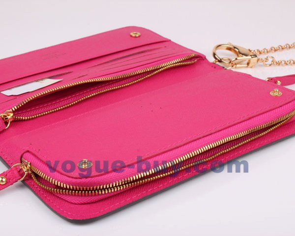Louis Vuitton replica Monogram Canvas Insolite wallet M40249(pink)