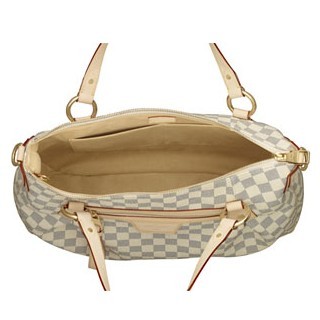 Louis Vuitton replica damier azur canvas evora MM N41133