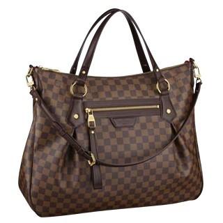 Louis Vuitton replica damier ebene canvas evora GM N41132