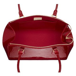 Louis Vuitton replica monogram vernis sherwood PM M91494 (pomme damour)