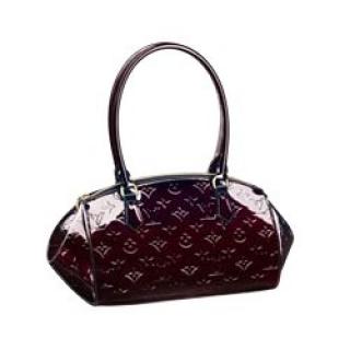 Louis Vuitton replica monogram vernis sherwood PM M91493 (amarante)