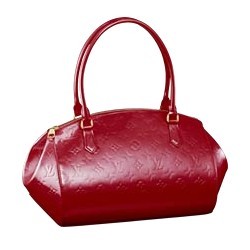 Louis Vuitton replica monogram vernis sherwood GM M91490 (pomme damour)