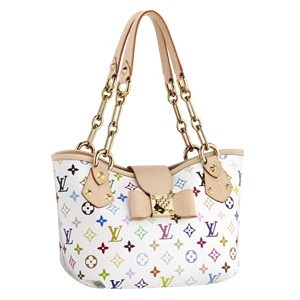 Louis Vuitton replica monogram multicolore Annie MM M40307 (blanc)