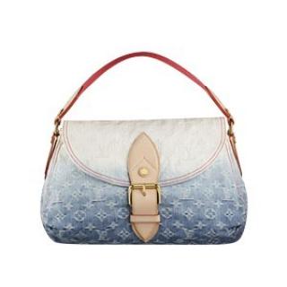 Louis Vuitton replica monogram denim sunray M40416 (bleu)