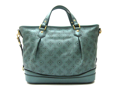 Louis Vuitton replica mahina leather stellar PM M93176 (bleu ciel)