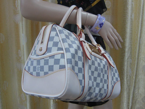 Louis Vuitton replica damier azur canvas Top handles berkeley N52001