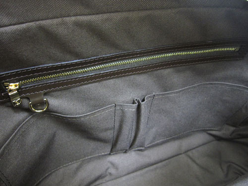 Louis Vuitton replica Damier Ebene canvas Porte-Documents Voyage GM N41122