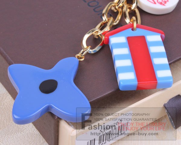 Louis Vuitton replica Ailleurs Beach key ring and bag charm M66265