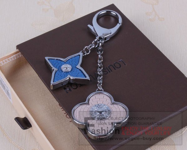Louis Vuitton replica Mosaique bag charm M66257D (silver)