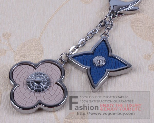 Louis Vuitton replica Mosaique bag charm M66257D (silver)
