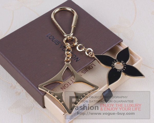 Louis Vuitton replica Puzzle key ring and bag charm M66184A (noir)