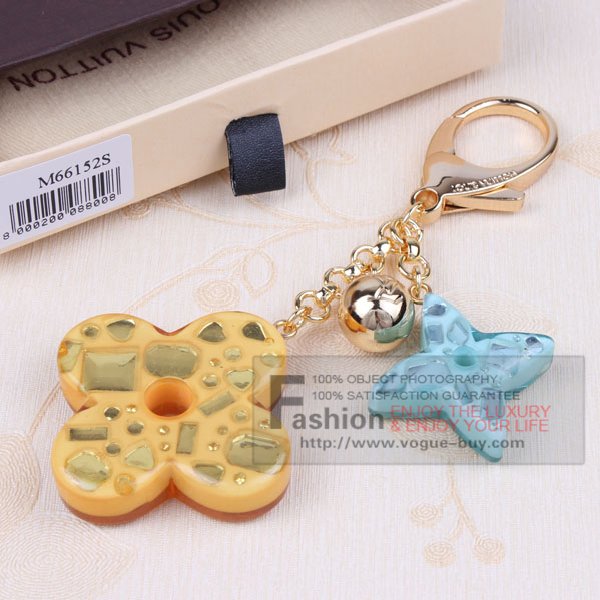Louis Vuitton replica Glam Flower bag charm M66152S (yellow)