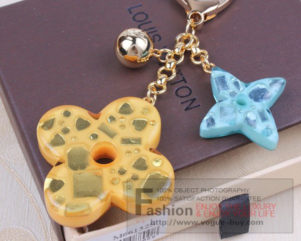 Louis Vuitton replica Glam Flower bag charm M66152S (yellow)