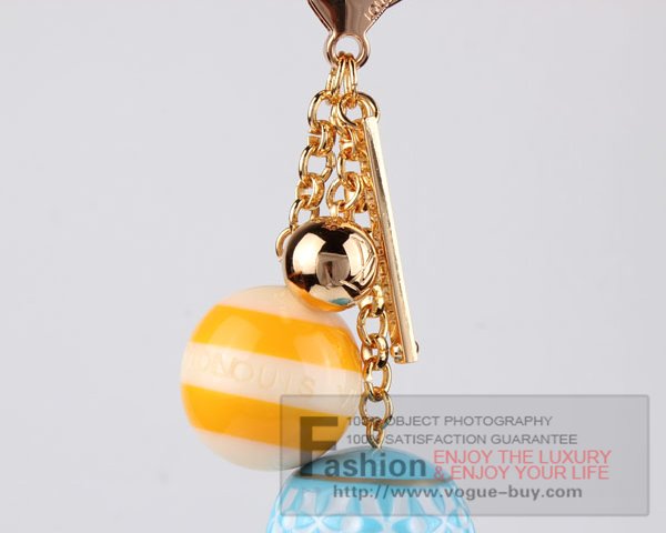 Louis Vuitton replica Mini Lin bag charm M65642