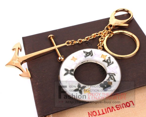 Louis Vuitton replica Marina key holder and bag charm M66141D
