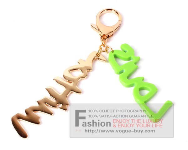 Louis Vuitton replica graffiti bag charms M65766 (green)