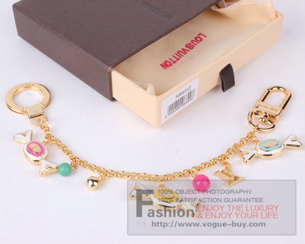 Louis Vuitton replica delice chain key holder M66002