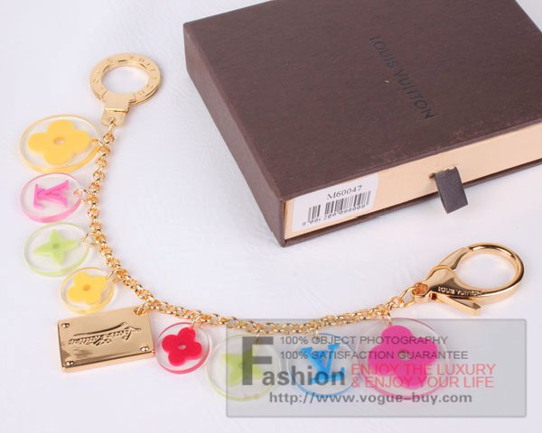 Louis Vuitton replica candy key ring and bag charm M60047