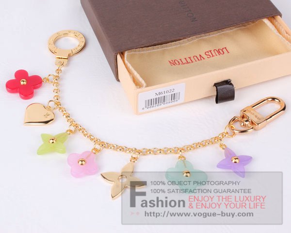 Louis Vuitton replica candy key ring and bag charm M61022