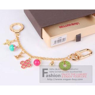 Louis Vuitton replica looping chain key ring M66005 (green)