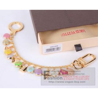 Louis Vuitton replica pastilles chains key ring and bag charm M61009