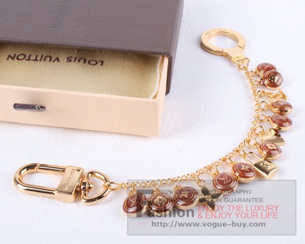 Louis Vuitton replica pastilles chains key ring and bag charm M60000F