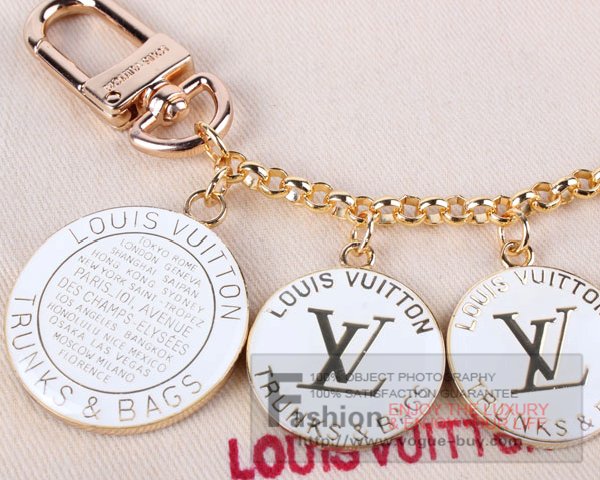 Louis Vuitton replica Globe Charm Chains Key Ring M65730D