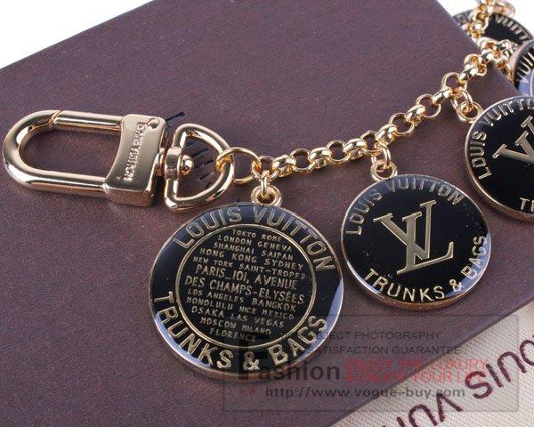 Louis Vuitton replica Globe Charm Chains Key Ring M65730A