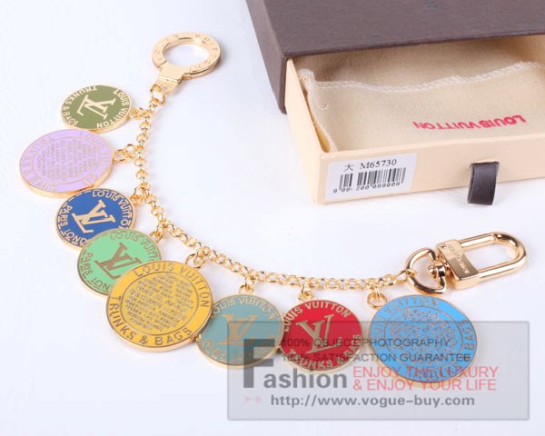 Louis Vuitton replica Globe Charm Chains Key Ring M65730