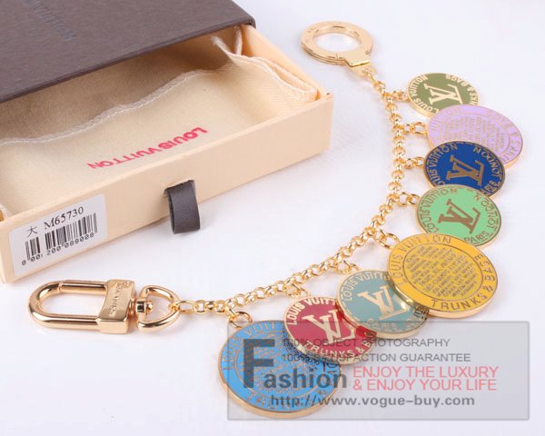Louis Vuitton replica Globe Charm Chains Key Ring M65730