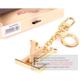 Louis Vuitton replica Initials key holder M65995S (gold)