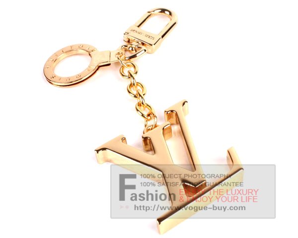 Louis Vuitton replica Initials key holder M65995S (gold)