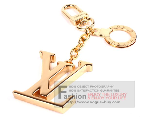 Louis Vuitton replica Initials key holder M65995S (gold)