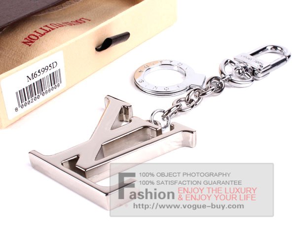 Louis Vuitton replica Initials key holder M65995D (silver)