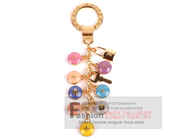 Louis Vuitton replica pastilles key ring M65646 (pink)