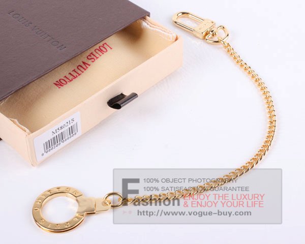 Louis Vuitton replica ring key chain M58021 (gold)