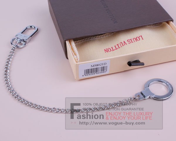 Louis Vuitton replica ring key chain M58035 (silver)