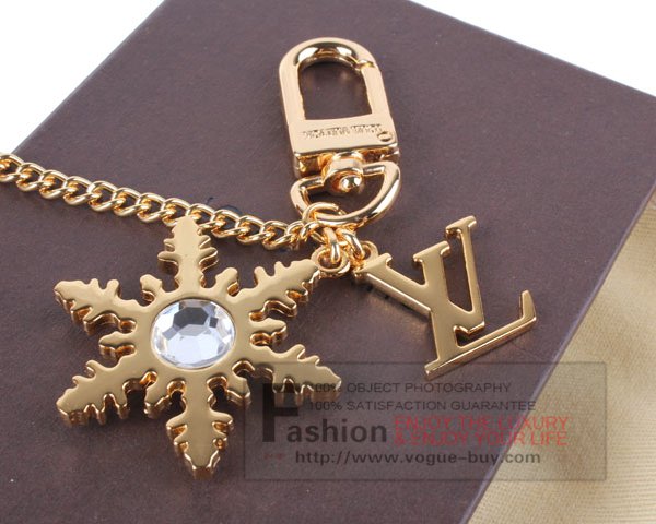 Louis Vuitton replica ring key chain M61008S (gold)