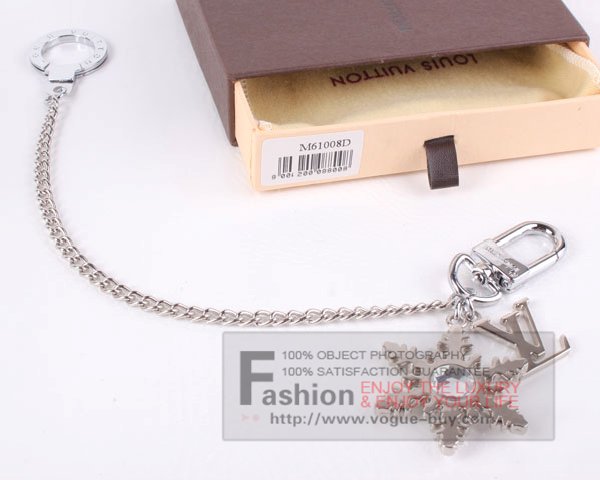 Louis Vuitton replica ring key chain M61008D (silver)