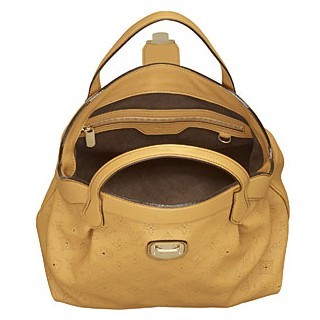Louis Vuitton replica mahina leather cirrus PM M93090(safran)