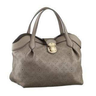 Louis Vuitton replica mahina leather cirrus PM M93084(taupe)