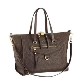 Louis Vuitton monogram empreinte leather Lumineuse PM M93409(ombre)