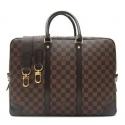 Louis Vuitton replica Damier Ebene canvas Porte-Documents Voyage GM N41122