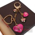 Louis Vuitton replica Coeurs Bag Charm M65759 (fuchsia)
