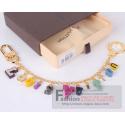 Louis Vuitton replica Playtime chain key ring and bag charm M66202