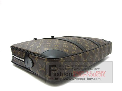 Louis Vuitton monogram macassar canvas Porte-Documents Voyage M40225
